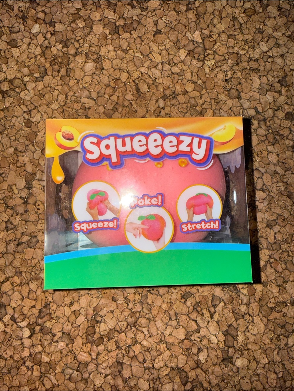 Sunny Days Squeeezy Peach Jumbo Squishy Authentic New